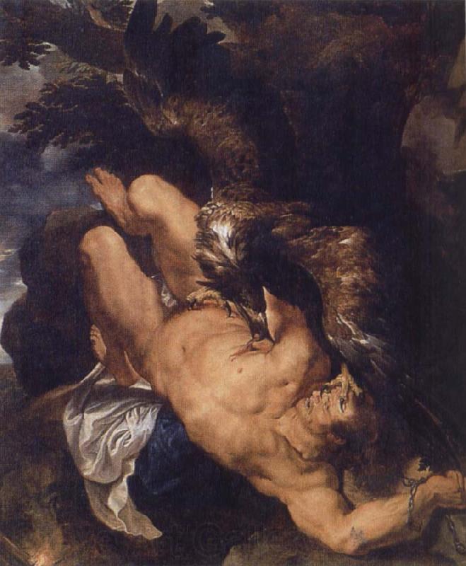 Peter Paul Rubens Prometheus Bound Spain oil painting art